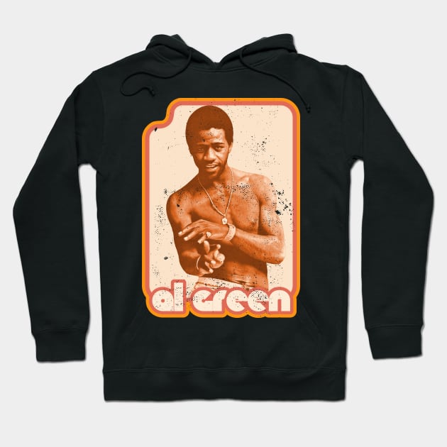 Vintage Fade Al Green Hoodie by darklordpug